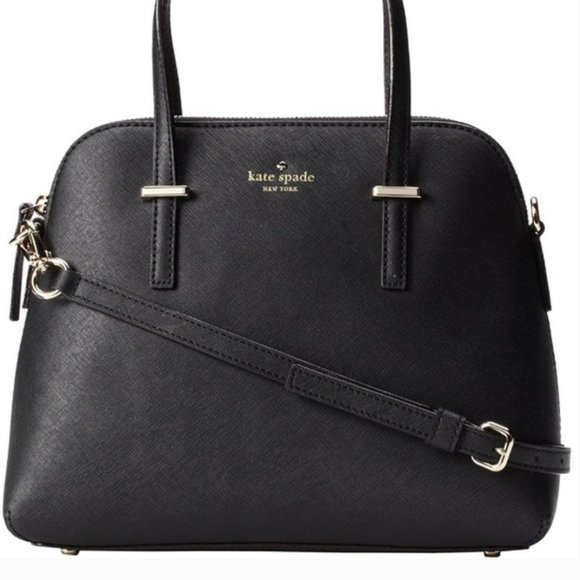 kate spade Handbags - kate spade Black CEDAR STREET MAISE Leather Satchel Like New Condition